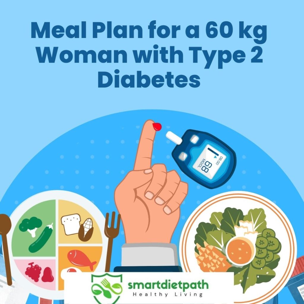 Healthy Meal Plan for a 60 kg Woman with Type 2 Diabetes