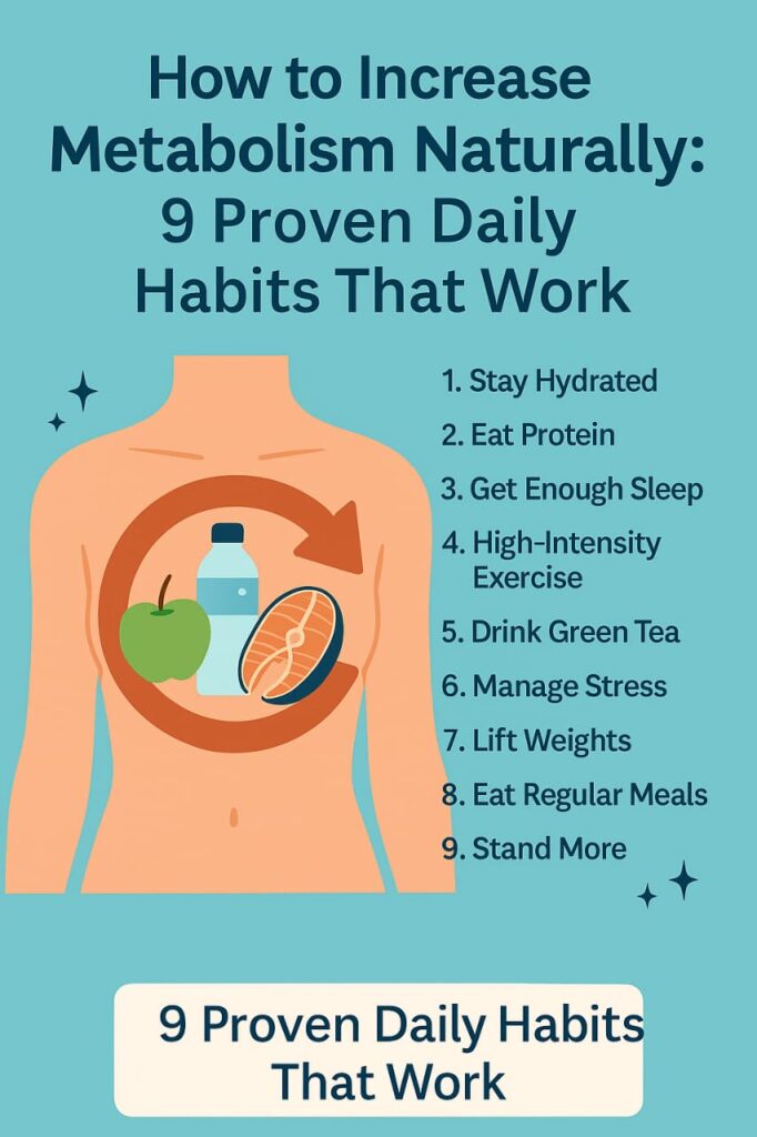 How to Increase Metabolism Naturally: 9 Proven Daily Habits That Work